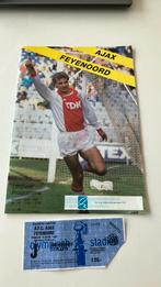 Ajax - Feyenoord 16 april 1989, Ophalen of Verzenden