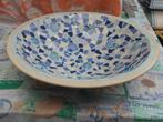 kom aardewerk/ schaal/ brocante kom met mozaiektegels, Antiek en Kunst, Antiek | Keramiek en Aardewerk, Ophalen of Verzenden
