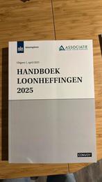 Handboek loonheffingen 2025, Boeken, Studieboeken en Cursussen, Ophalen of Verzenden, Beta, Nieuw, HBO