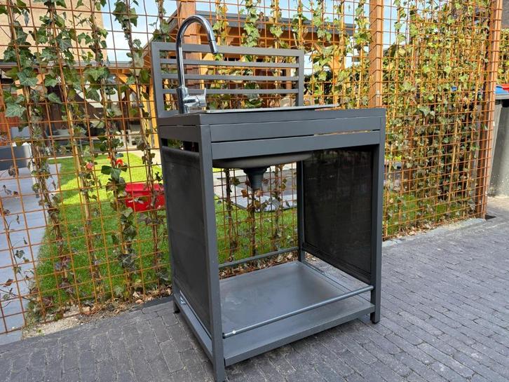Te koop: buitenkeuken of tijdelijke keuken z.g.a.n, Tuin en Terras, Buitenkeukens, Zo goed als nieuw, Gas, Vrijstaand, Ophalen