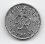 Verenigd Koninkrijk 6 pence 1950 KM# 875, Postzegels en Munten, Verzenden, Overige landen, Losse munt