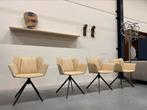 4 Nieuw Label Gustav Jr Draaistoelen leer Design stoel