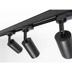 PURPL Zwarte Railverlichting set |3 Meter| 6xGU10 Railspots, Huis en Inrichting, Lampen | Spots, Metaal of Aluminium, Nieuw, Ophalen of Verzenden
