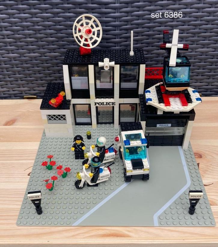 LEGO Police Command Base 6386, Kinderen en Baby's, Speelgoed | Duplo en Lego, Gebruikt, Lego, Complete set, Ophalen of Verzenden