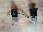 Stallampen met bakkelietten fitting, Ophalen of Verzenden, E27 (groot)