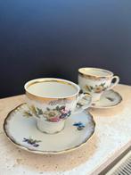 Vintage Kop & schotels van Mitterteich Bavaria, Ophalen of Verzenden, Zo goed als nieuw, Porselein, Kop en/of schotel
