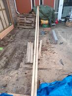 Douglas houten latten/balken 2 stuks 480cm x 12cm x 4,5cm, Doe-het-zelf en Verbouw, Hout en Planken, Ophalen, Minder dan 25 mm