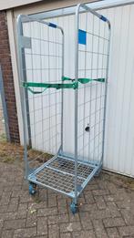 10 Metalen Rolkar wagen magazijnkar trolley rolcontainer, 100 liter of meer, Ophalen, Gebruikt, Transportkar