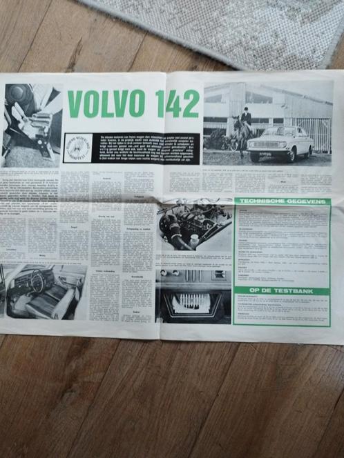 Volvo 142 - Rijend Nederland - 1969, Boeken, Auto's | Folders en Tijdschriften, Gelezen, Volvo, Ophalen of Verzenden