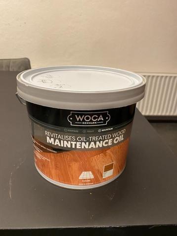 Woca Maintenance oil white onderhoudsolie 2,5 Liter