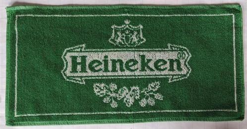 Heineken Barhanddoekje, Verzamelen, Biermerken, Gebruikt, Reclamebord, Plaat of Schild, Heineken, Ophalen of Verzenden