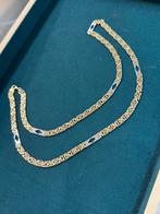 14KT Goud - 42.46 Gram - Ketting - PLATTE KONING, Ophalen, Nieuw, Goud