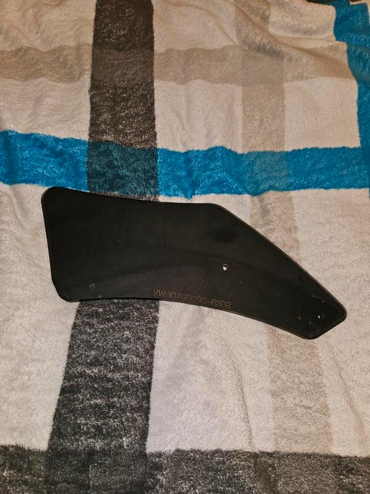 Maxton Design Golf 7 GTI GTE Achter Splitters, Auto-onderdelen, Carrosserie en Plaatwerk, Bumper, Volkswagen, Achter, Rechts, Gebruikt