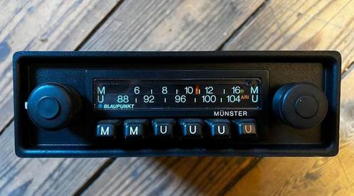 Blaupunkt Münster Oldtimer Autoradio., Auto diversen, Autoradio's, Zo goed als nieuw, Ophalen of Verzenden