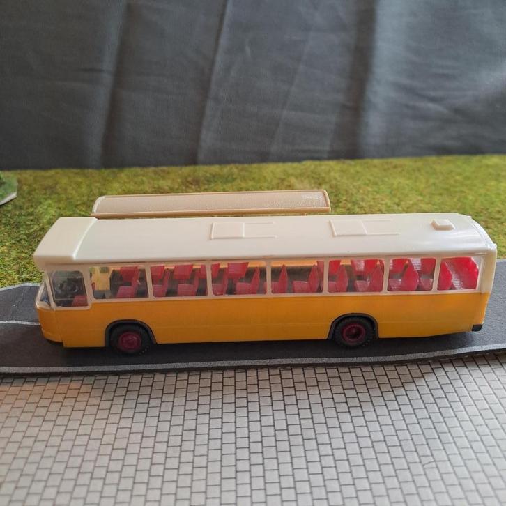 Bijzondere bus van Mastica/Holland Scale 1986, Hobby en Vrije tijd, Modeltreinen | H0, Gebruikt, Overige typen, Gelijkstroom of Wisselstroom