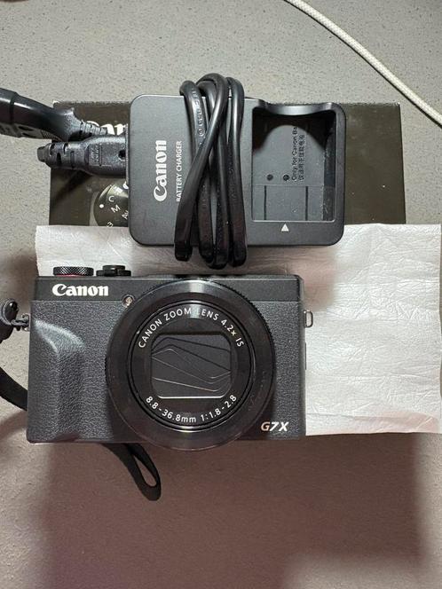 Canon G7X Mark III - OPHALEN IN ANTWERPEN, Audio, Tv en Foto, Fotocamera's Digitaal, Zo goed als nieuw, Compact, Canon, 4 t/m 7 keer