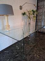Glazen tafel/bureau, Ophalen, Gebruikt, Bureau