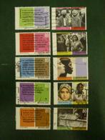 NVPH 1957 t/m 1966 Tussen twee culturen serie gestempeld, Ophalen of Verzenden, Gestempeld