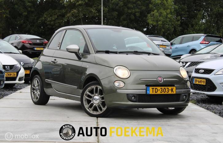 Fiat 500 1.2 LIMITED PANODAK HALF LEDER AIRCO, Auto's, Fiat, Particulier, Te koop, ABS, Airbags, Airconditioning, Alarm, Bluetooth