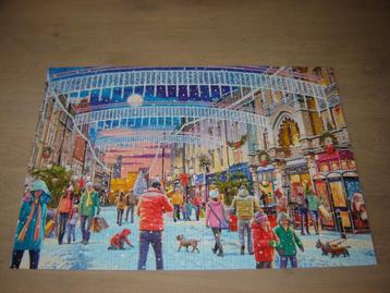 Puzzel Falcon Kerst CHRISTMAS IN CARDIFF 1000 st. beschikbaar voor biedingen