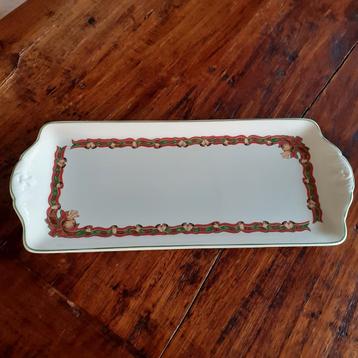 Wedgwood Christmas TIME Grote cakeschaal of sandwich tray beschikbaar voor biedingen