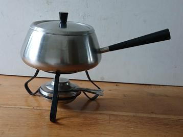 Vintage Sfinx rvs fonduepan, made in Switserland beschikbaar voor biedingen