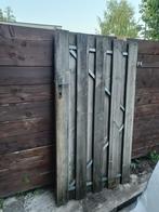 Tuindeur met metalen frame, Ophalen, Minder dan 3 meter, Hout, 1 tot 2 meter