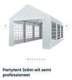 Partytent 3x6m Wit - Semi Professioneel, Tuin en Terras, Partytenten, Ophalen, Opvouwbaar, Partytent, Minder dan 4 meter