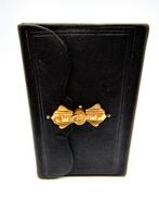 Bijbel met gouden knipslot, 19e eeuws, Antiek en Kunst, Antiek | Boeken en Bijbels, Verzenden, Bijbel