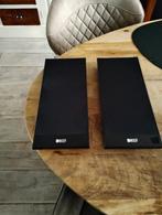 2 Kef T101 sat speakers ultra plat ! 100Watt rms@8ohm, Gebruikt, 60 tot 120 watt, Front, Rear of Stereo speakers, Ophalen