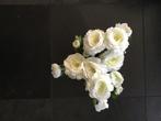Kunstbloemen pioenroos ivoorwit, Huis en Inrichting, Ophalen, Zo goed als nieuw
