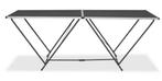 Behangtafels behangtafel inklapbaar behangen 2 m GRTS BZRGD!, Verzenden, Minder dan 10 m², Zwart