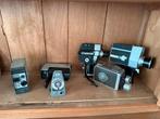 Verzameling antieke filmcamera’s en fototoestellen | vintage, Audio, Tv en Foto, Fotocamera's Analoog, Gebruikt, Compact, Ophalen of Verzenden