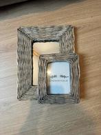 Countryfield spiegel en fotolijst riet, Ophalen of Verzenden, Zo goed als nieuw