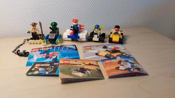 Nostalgische Lego System sets 1180, 1182, 1251, 6814, 6942