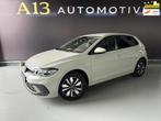 Volkswagen Polo 1.0 TSI Life Edition navi apple carplay 2024, Voorwielaandrijving, Adaptive Cruise Control, Gebruikt, Zwart