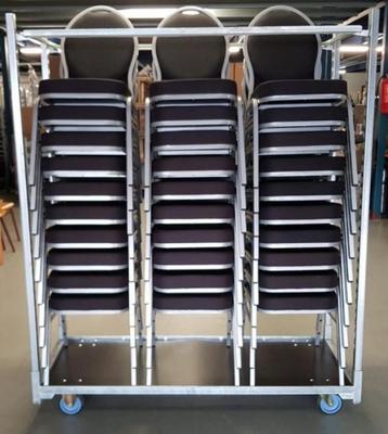 Stoelen karren stackchair Speciale Deense transport kar  995 beschikbaar voor biedingen