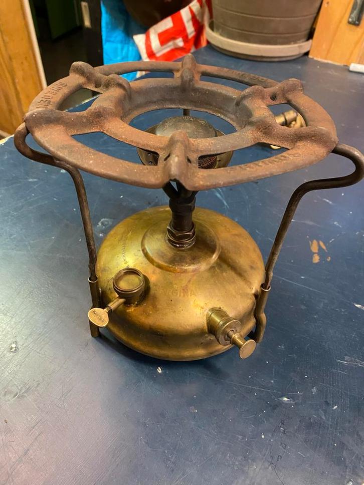 Zeldzaam Petroleumstel ANHO No.100 opbrengst voor scouting, Antiek en Kunst, Antiek | Keukenbenodigdheden, Ophalen of Verzenden