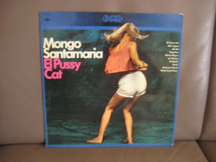 Mongo Santamaria – El Pussy Cat, Cd's en Dvd's, Vinyl | Latin en Salsa, Zo goed als nieuw, 12 inch, Ophalen of Verzenden