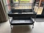 Ruim en stevig konijnenhok/kooi op onderstel, Dieren en Toebehoren, Ophalen, Cavia, 90 cm of meer, Hok