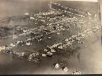 Watersnoodramp 1953 luchtfoto's dorpje Zeeland - welke dorp?, Gebruikt, Foto, Ophalen of Verzenden, 1940 tot 1960