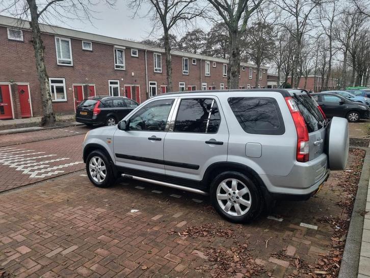Honda CR-V 2.0 I 2003 Grijs LPG-G3, Auto's, Honda, Particulier, CR-V, LPG, D, SUV of Terreinwagen, Handgeschakeld, Origineel Nederlands