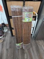 Natuurlijke Houten Schutting H100xL250 - 2 stuks, Tuin en Terras, Ophalen, 1 tot 2 meter, Minder dan 3 meter, Nieuw