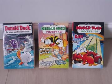 Prachige  Donald Duck pockets  pakket 3 stuks