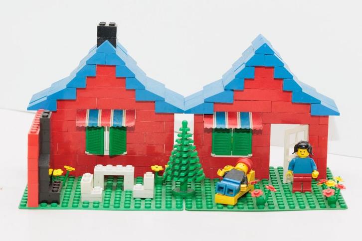 LEGO 376 -2 Town: Classic Town: Building: Huis met tuin, Kinderen en Baby's, Speelgoed | Duplo en Lego, Gebruikt, Lego, Complete set