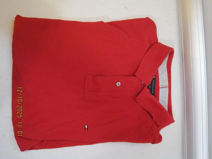 polo tommy hilfiger rood keurige staat maat 4XLT (358), Kleding | Heren, Polo's, Zo goed als nieuw, Overige maten, Rood, Ophalen of Verzenden
