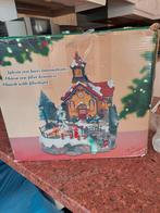 kerstdorp huisje kerkje, Diversen, Kerst, Ophalen, Gebruikt