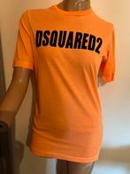 DSQUARED2 t-shirt maat S  origineel ZGAN, G, T, Oranje, Ophalen of Verzenden