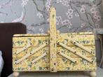 Vintage naai/sieraden opbergdoos, Antiek en Kunst, Ophalen
