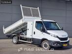 Iveco Daily 35C14 Kipper met Kist Dubbellucht 3,5t Trekhaak, Stof, Gebruikt, Euro 6, Iveco